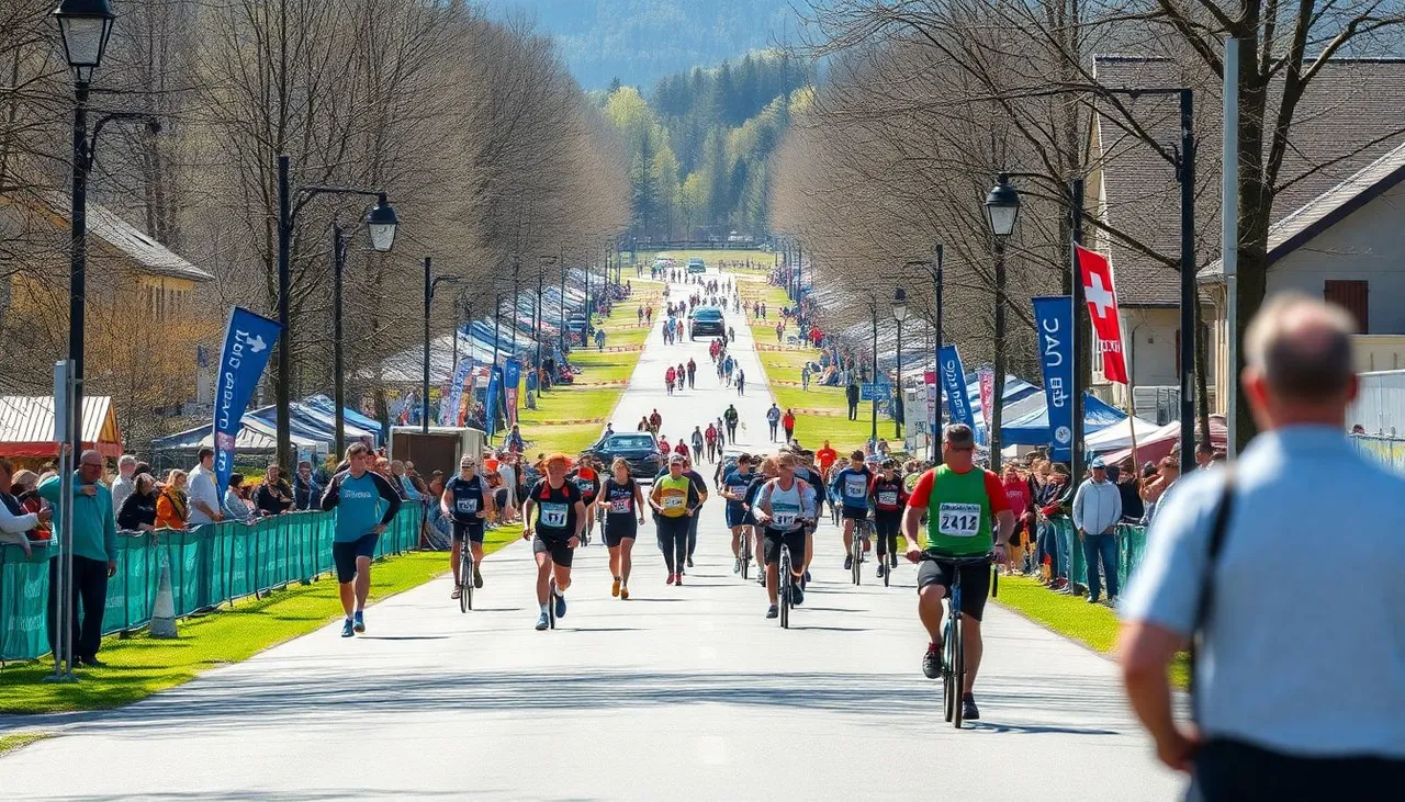 Zürcher Sportfest: Jubiläumsausgabe bewegt 2'800 Menschen im Kanton — KI-Symbolbild